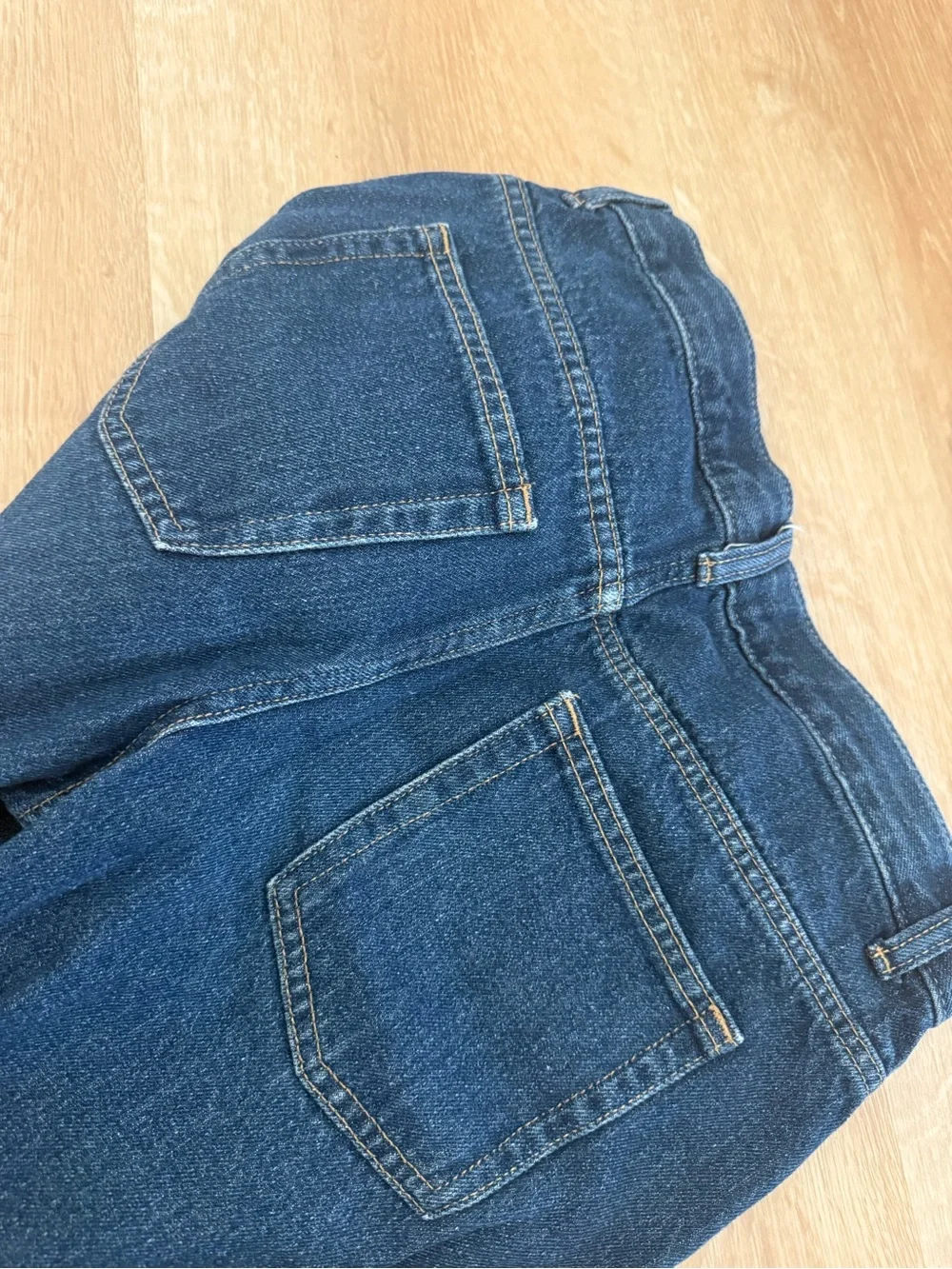 Cat & Jack Men's Navy Straight-Leg Jeans